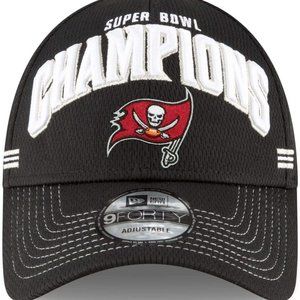 NEW Tampa Bay Buccaneers New Era Super Bowl LV Champions Locker Room 9FORTY Snap